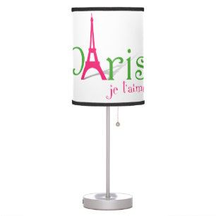 I love Paris Table Lamp