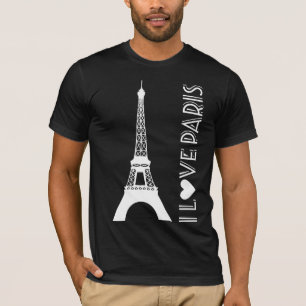 I Love Paris The Eiffel Tower T-Shirt