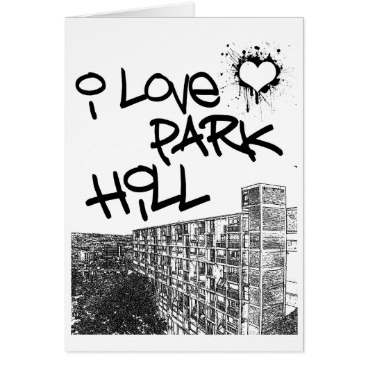 I Love Park Hill Cards (Front)