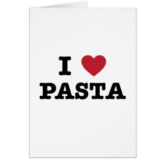 I Love Pasta Cards