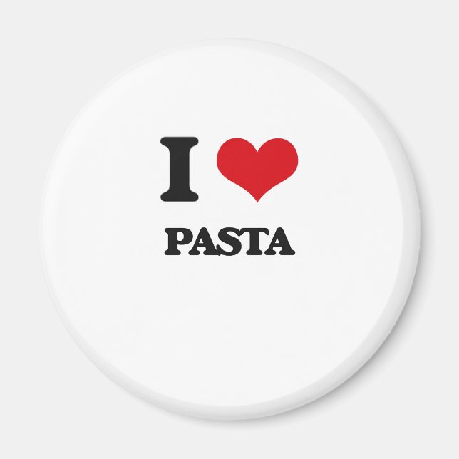 I Love Pasta Magnet (Front)