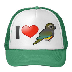 I Love Patagonian Conures Trucker Hat
