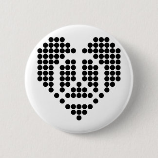 I Love Peace Pinback Button