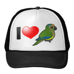 I Love Peach-fronted Conures Trucker Hat
