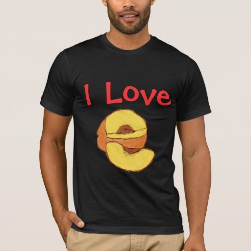 I Love Peaches T_Shirt