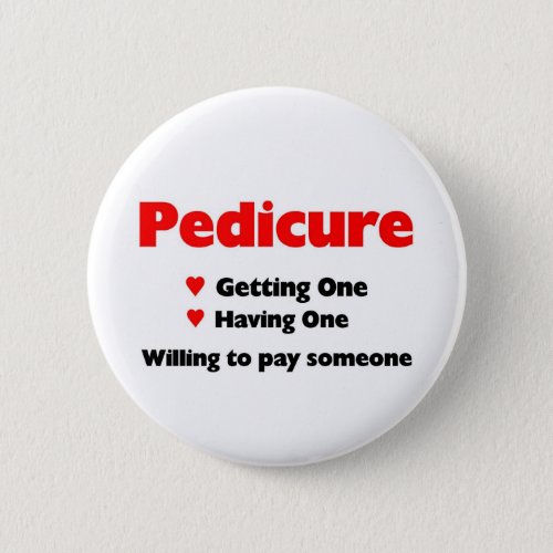 I love pedicures button