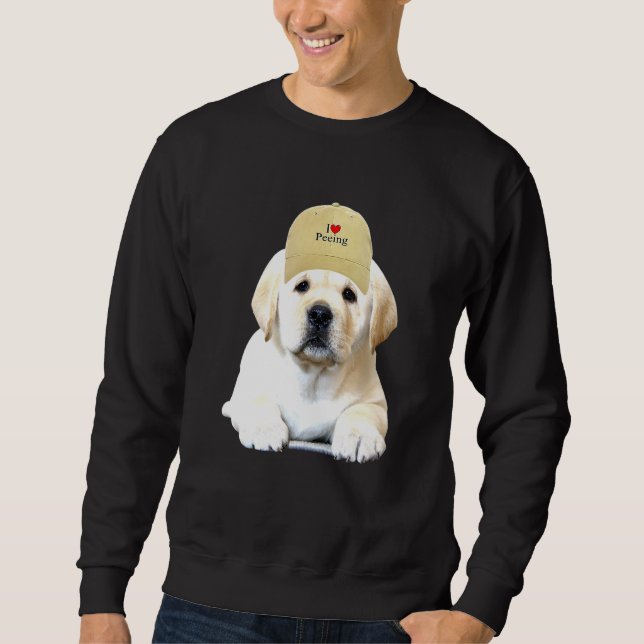 I Love Peeinglove Peeing Hati Love Dog For Dog Sweatshirt (Front)