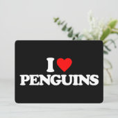 I LOVE PENGUINS (Standing Front)