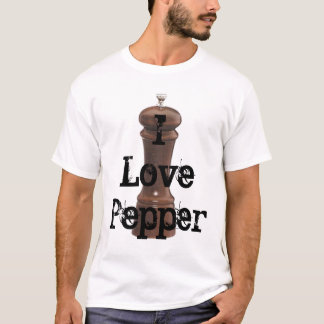 I Love Pepper - Customized T-Shirt