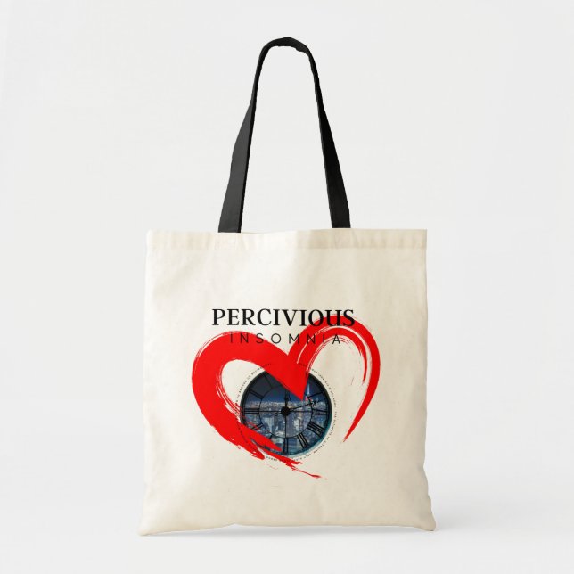 I LOVE Percivious Tote Bag (Front)