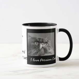 I love Persian cats mug! Mug