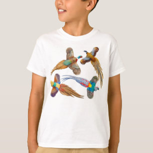 I Love Pheasants Kids T-Shirt