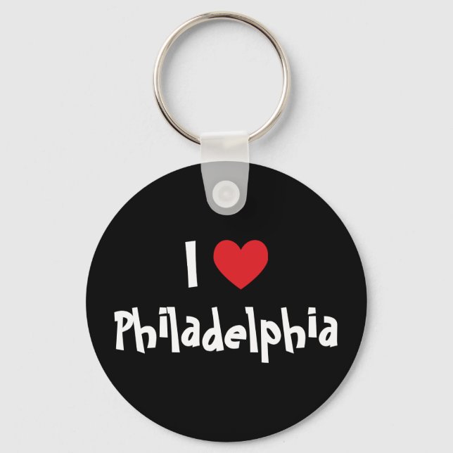 I Love Philadelphia Keychain (Front)