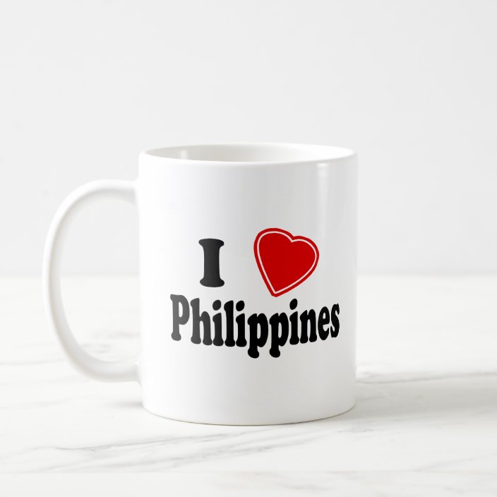 I Love Philippines Coffee Mug