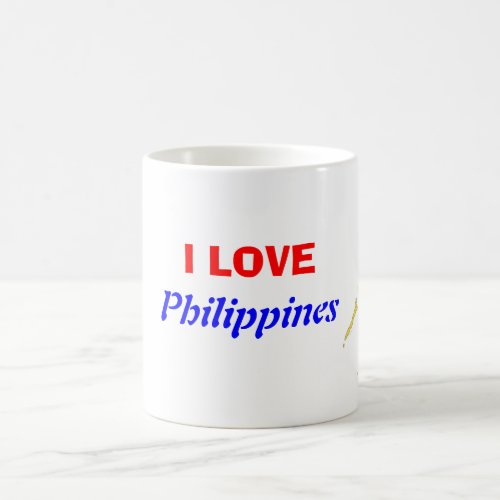 I Love Philippines Coffee Mug