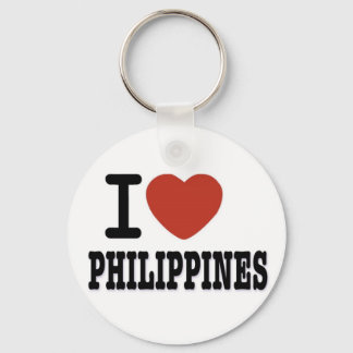 I LOVE PHILIPPINES KEYCHAIN