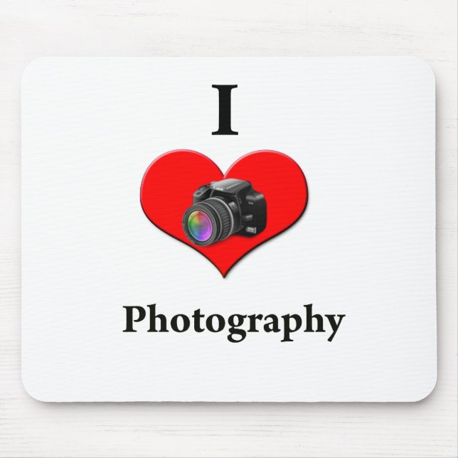 I love photography mouse pad (Front)