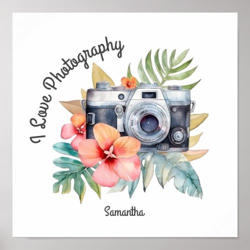 I love Photography poster
