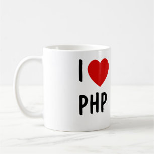 I Love PHP Coffee Mug