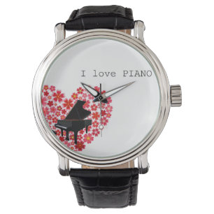 I love PIANO Watch　ピアノの腕時計 Watch