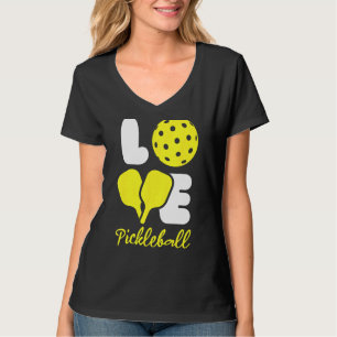 I Love Pickleball Cute Pickleball T-Shirt