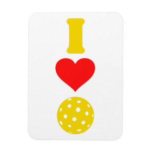 I love pickleball magnet