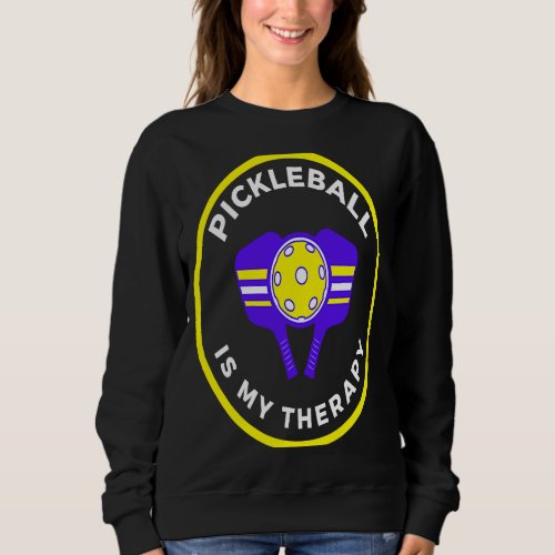 I Love Pickleball   Pickle Ball  Player Sweatshirt