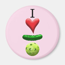I Love Pickleball - Pink-
