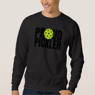 I Love Pickleball Player Sports Pickleball Sweatshirt
