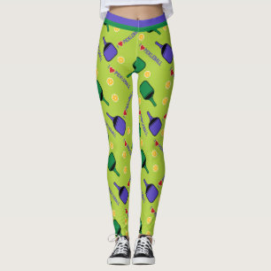 I love Pickleball (Smaller tile size) Leggings
