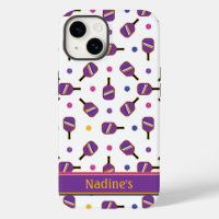 I love Pickleball white Iphone 14 Case-Mate iPhon