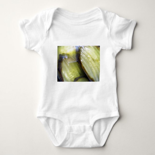I Love Pickles Baby Bodysuit (Front)
