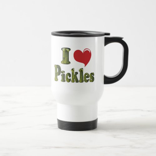 I Love Pickles Mug