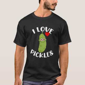 I Love Pickles Pickle Life Funny Pickle Lover Prem T-Shirt