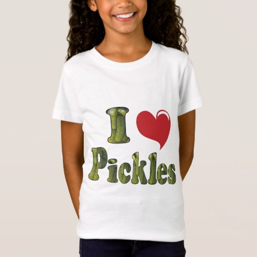 I Love Pickles T_Shirt