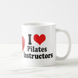 I Love Pilates Instructors Coffee Mug