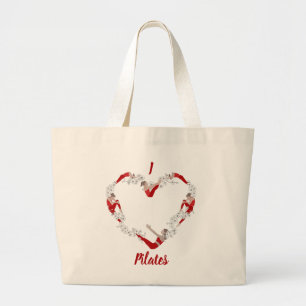 I love Pilates Large Tote Bag
