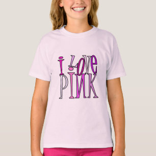 I love pink T-Shirt