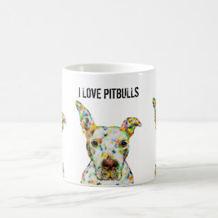 I Love Pitbulls Mug