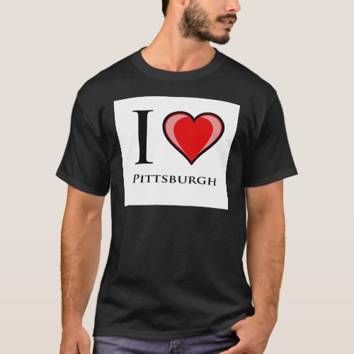 I Love Pittsburgh T_Shirt