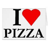 I Love Pizza (Front Horizontal)