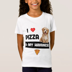 I Love Pizza And My Havanese Dog Havapoo Pepperoni T-Shirt