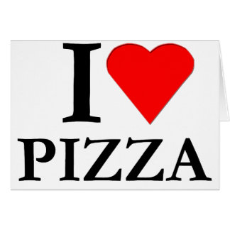 I Love Pizza Cards