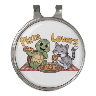 I love pizza too much golf hat clip
