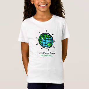 I love Planet Earth - Wildthing - Nature - T-Shirt