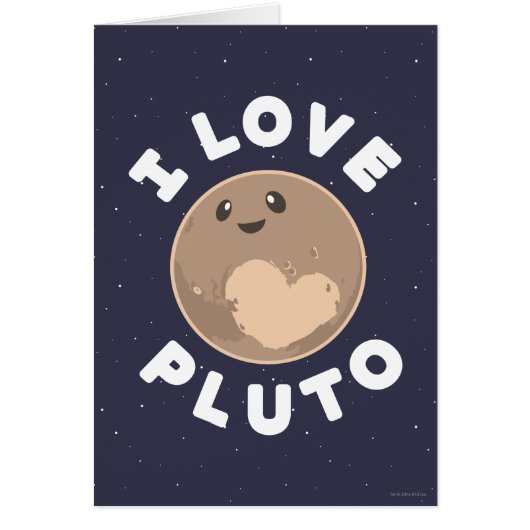 I Love Pluto Cards (Front)
