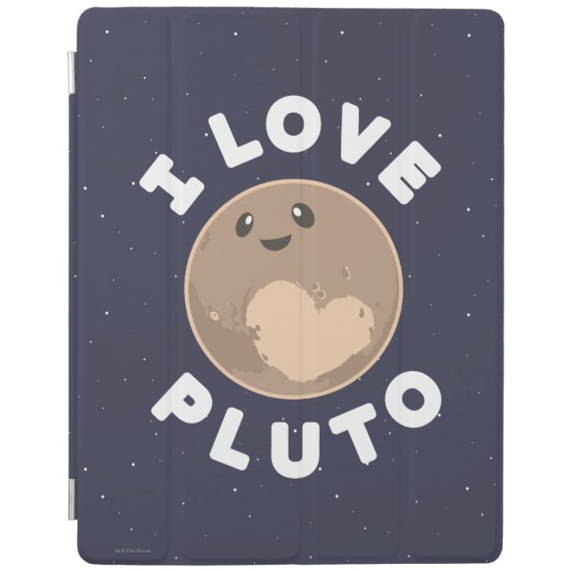 I Love Pluto iPad Air Cover (Front)
