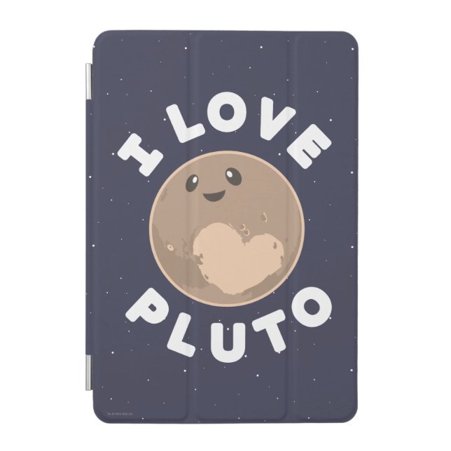 I Love Pluto iPad Mini Cover (Front)