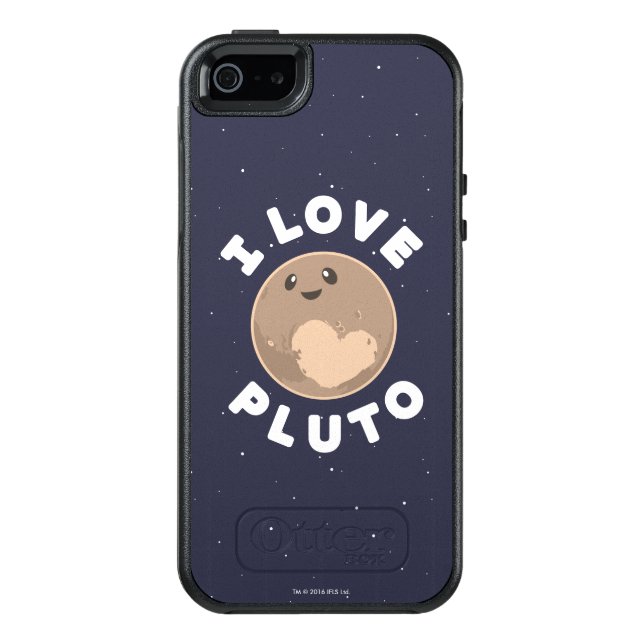 I Love Pluto Otterbox iPhone Case (Back)