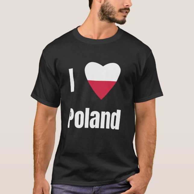 I love poland T-Shirt (Front)